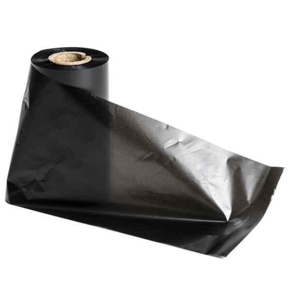 HellermannTyton TTDTHOUT Thermal Transfer Ribbon, 4.0" x 984', 1" Core, DTH Resin, Black, 1/pkg