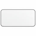 HellermannTyton 596-00242 Solar Label, Clear Laminate, UV Stable, 4.2" x 2.25", Acrylic, Clear, 50/roll