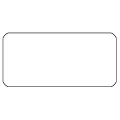 HellermannTyton 596-00242 Solar Label, Clear Laminate, UV Stable, 4.2