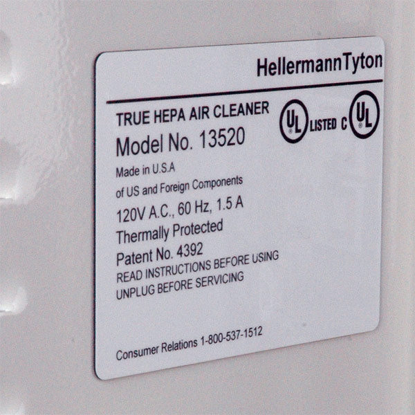 HellermannTyton 596-00504 Foam Nameplate, Rectangular, 2.0" x 1.0", PET, White, 500/roll