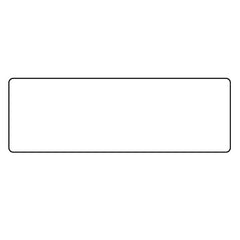 Hellermanntyton 596-73834 Thermal Transfer Labels, High-Bond Adhesive, 3.0