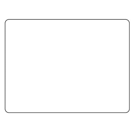 HellermannTyton 596-73835 Thermal Transfer Labels, High-Bond Adhesive, 4.0" x 3.0", Polyester, White, 1000/roll