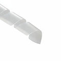 HellermannTyton 5N9C Spiralwrap Protective Sheathing, 1" Diameter, PA6, Natural, 100 ft/roll