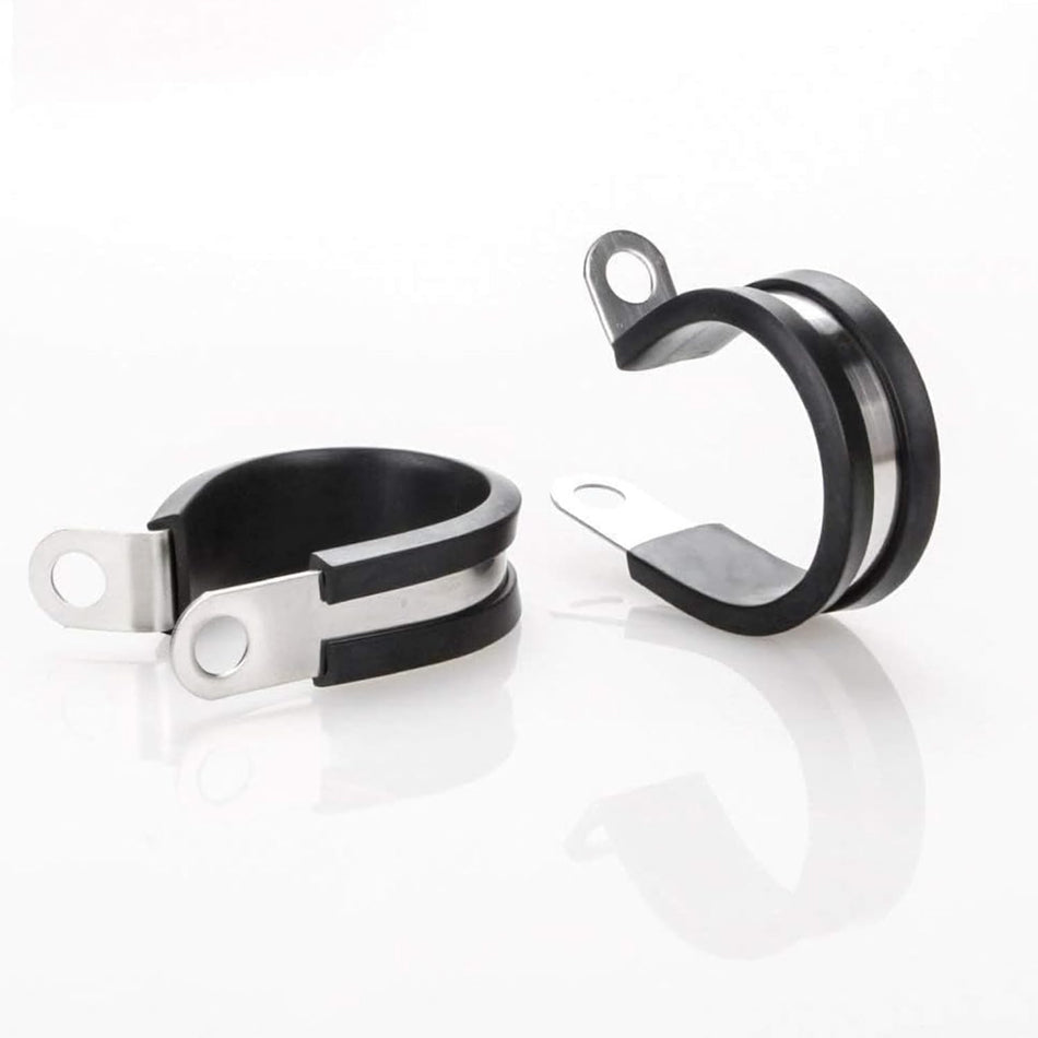 5/8" Rubber Lined Steel P-Clamp 100/bag