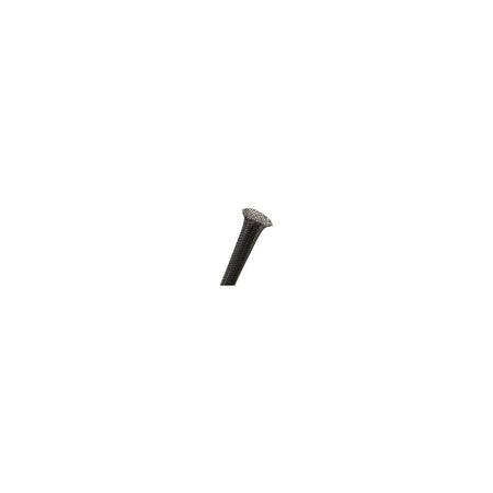 1 1/2” Black Techflex Flexo PET Expandable Braided Sleeving 40ft