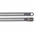 Thomas & Betts TYS6-280C 6" Multi-Lok Self-Locking UV Coated Stainless Steel Cable Ties 100/Bag