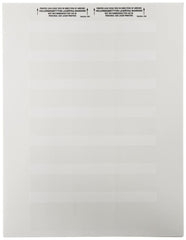 HellermannTyton TAG52L-105 Laser Tag Label, Self-Laminating, 2.0