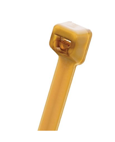 Panduit PLT2S-M71 Pan-Ty® locking cable tie, standard cross section, 7.4 (188mm) length, PEEK, translucent brown, 1000 pc.
