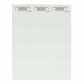HellermannTyton TAG10L-105 Laser Tag Label, Self-Laminating, 2.0" x .75" x 2.25", 16 Per Sheet, PET, White, 1000/pkg