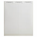HellermannTyton TAG45L-789 Laser Tag Label, 4.0" x .80", 24 Per Sheet, PET, White, 5000/pkg