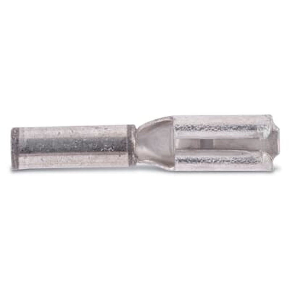 Sta-Kon Non-Insulated Disconnect Terminal, 22-18 AWG, 0.110 in Tab, Metallic, 1000 Pack
