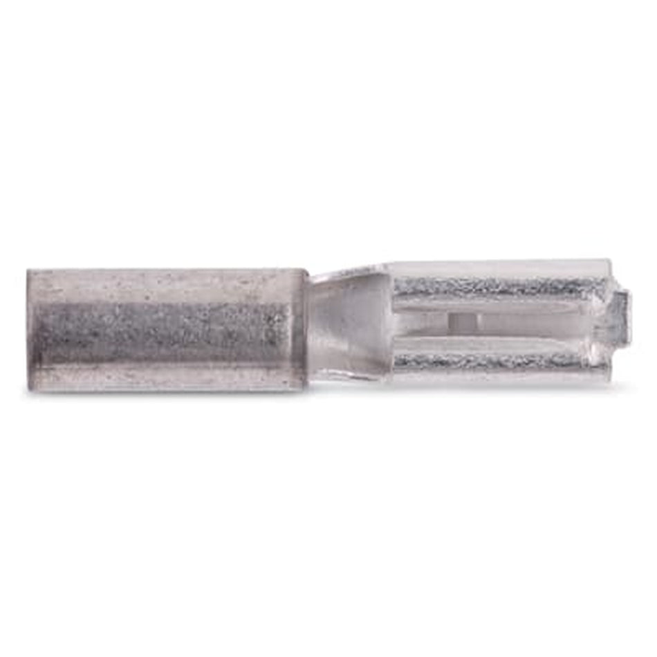 Sta-Kon Non-Insulated Disconnect Terminal, 16-14 AWG, 0.110 in Tab, Metallic, 100 Pack