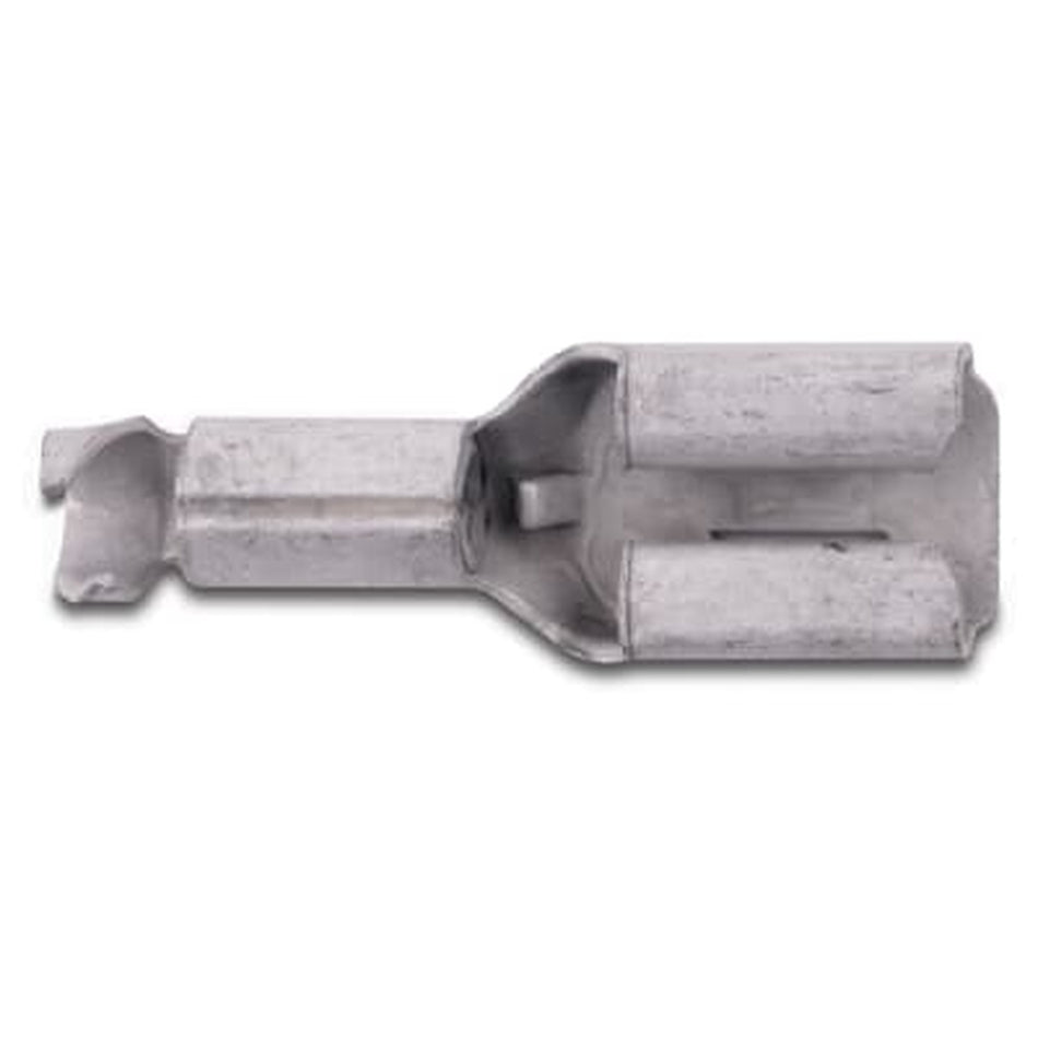 Sta-Kon Non-Insulated Disconnect Terminal, 16-14 AWG, 0.250 in Tab, Metallic, 1000 Pack