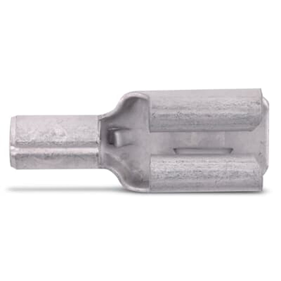Sta-Kon Non-Insulated Disconnect Terminal, 16-14 AWG, 0.250 in Tab, Metallic, 1000 Pack