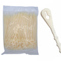 8" 75lb Natural Beaded Cable Ties 1,000/bag  Part # Bead-8-75-9M