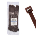 11" 50lb Brown Cable Ties 100/bag Part # C11-50-Brown