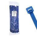 14" 120lb Fluorescent Blue Cable Ties 100/bag Part # C14-120-Flo Blue