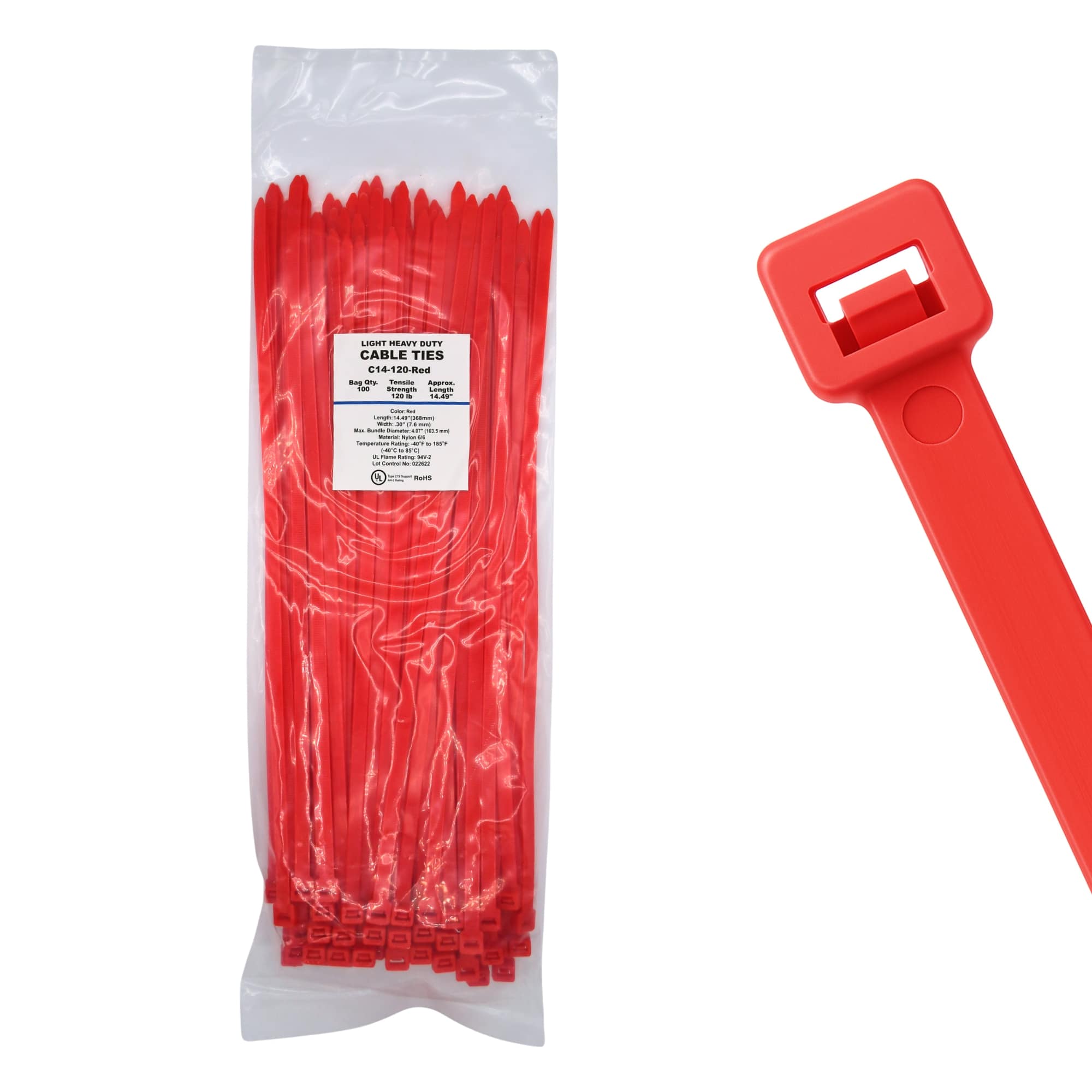 Tiptop stackcable red 12本 14