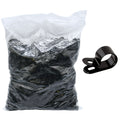 1/4" Black Light Duty Cable Clamp 3/8" wide, 1000/bag, CC3-1/4-0M
