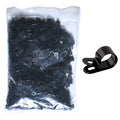 1/8"  Black Heavy Duty Cable Clamp 1/2" wide, 1000/bag, CC5-1/8-0M
