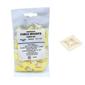 .50" Natural Adhesive Cable Tie Mounts 100/bag Part # CM50-9C