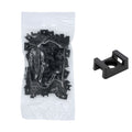 Saddle Support Mounting Base UV Black #4 Screw 100/bag Part #CTM4-0C