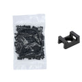 Saddle Support Mounting Base UV Black #8 Screw 100/bag Part #CTM8-0C
