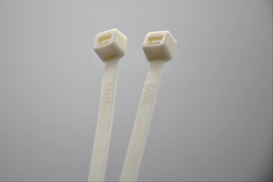 12" 50lb Fire Retardant Cable Ties 100/bag Part #FR12-50-C