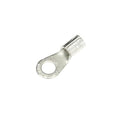 Sta-Kon Non-Insulated Ring Terminal, 6 AWG, 5/16 in Stud, Metallic, 20 Pack