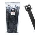 18.90" 250lb UV Black Cable Ties 100/bag Part # EHD19-250-0C