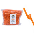 6" 30lb Orange EZ-Off Tote Ties 1000/bag Part #EZ6-30-3M