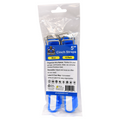 Grizzly Supply 5" Blue Hook and Loop Cinch Strap 10/pk