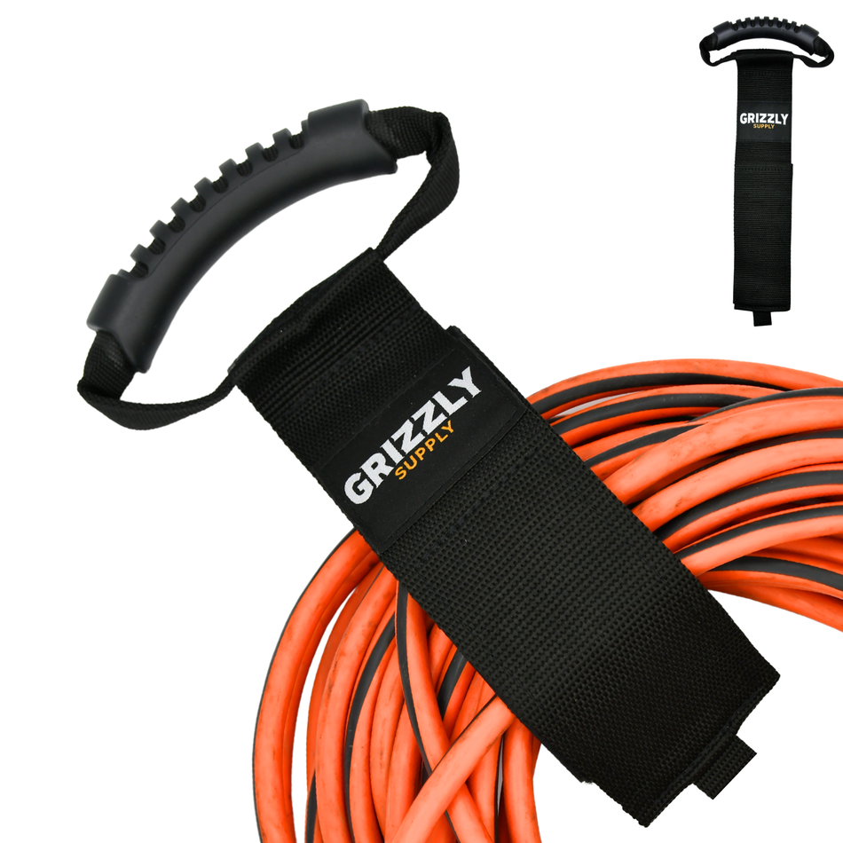 Grizzly Supply 22" Black Carry Strap with Handle 1/pk