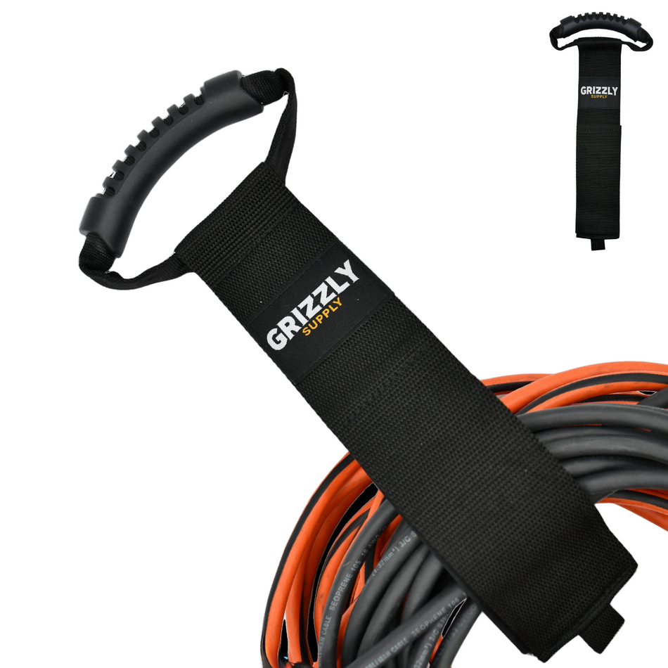 Grizzly Supply 28" Black Carry Strap with Handle 1/pk