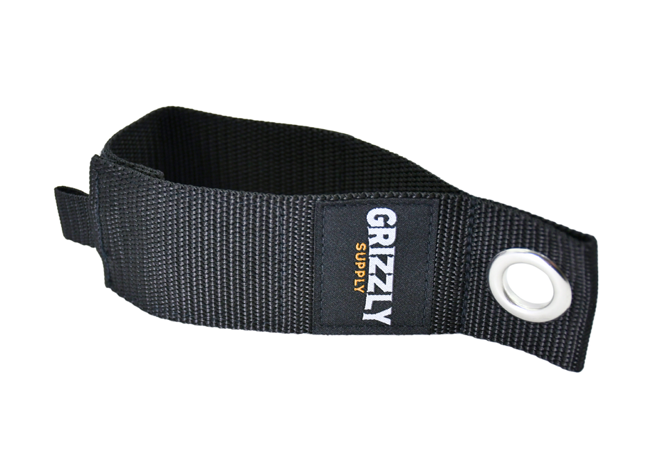 Grizzly Supply 13" Black Hook and Loop Storage Strap 2/pk