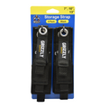 Grizzly Supply 7", 10", 13" Black Hook and Loop Storage Strap 6/pk