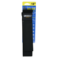 Grizzly Supply 18" Black Stretch Strap 3/pk