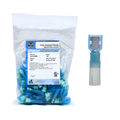 16-14 AWG Blue Heat Shrink Fully Insulated Female Quick Disconnect 100/Bag