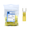 12-10 AWG Heat Shrink - Crimp & Seal #10 Spade Terminal 100/Bag