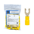 12-10 Nylon Insulated #8 Snap Spade 100/Bag