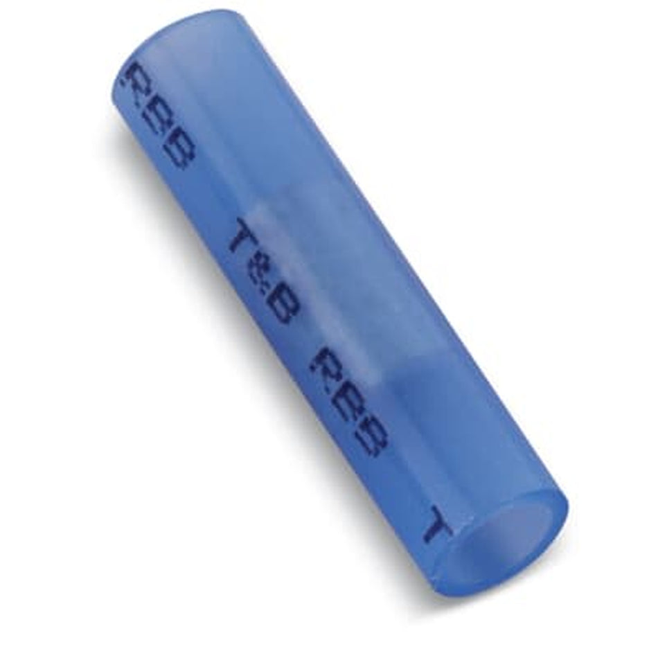 Sta-Kon Nylon Insulated Butt Connector, 16-14 AWG, Blue, 1000 Pack