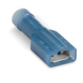 Sta-Kon Nylon Insulated Disconnect Terminal, 16-14 AWG, 0.250 in Tab, Blue, 1000 Pack