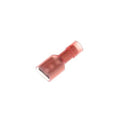 Sta-Kon Nylon Insulated Disconnect Terminal, 22-16 AWG, 0.250 in Tab, Red, 1000 Pack