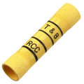 Sta-Kon Vinyl Insulated Butt Connector, 12-10 AWG, Yellow, 500 Pack