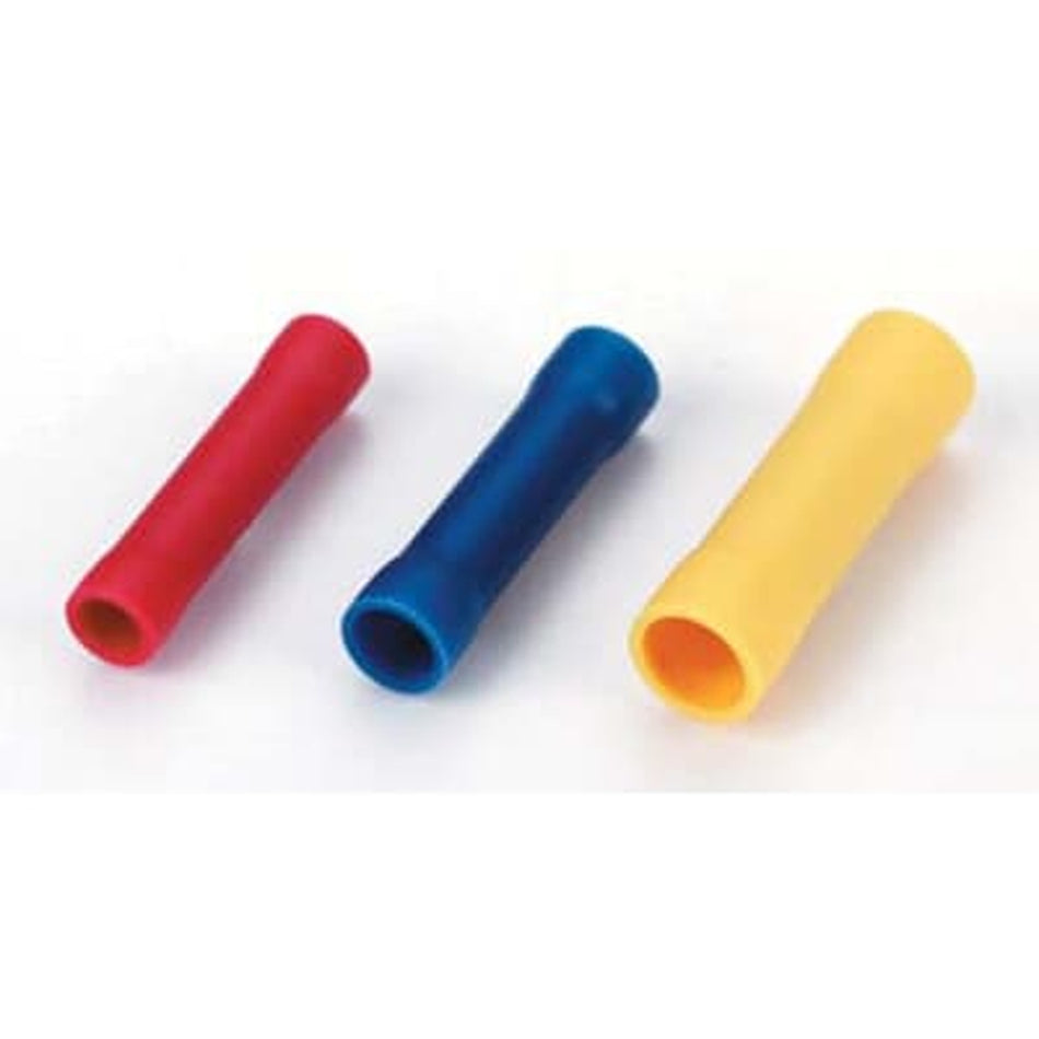 Sta-Kon Vinyl Insulated Butt Connector, 22-16 AWG, Red, 1000 Pack
