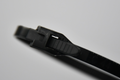 4" 18lb Black Low Profile/In-Line Cable Ties / Zip Ties 100/bag Part #LP4-18-0C