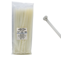 11" Natural 50lbs Metal Tooth Cables Tie / Zip Ties 100/bag Part # MT11-50-9C