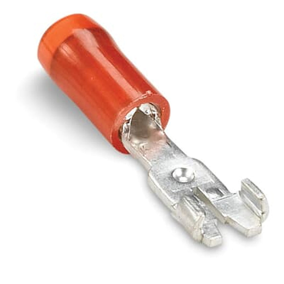 Sta-Kon Nylon Insulated Disconnect Terminal, 22-18 AWG, Red, 1000 Pack