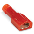 Sta-Kon Nylon Insulated Disconnect Terminal, 22-18 AWG, 0.250 in Tab, Red, 1000 Pack