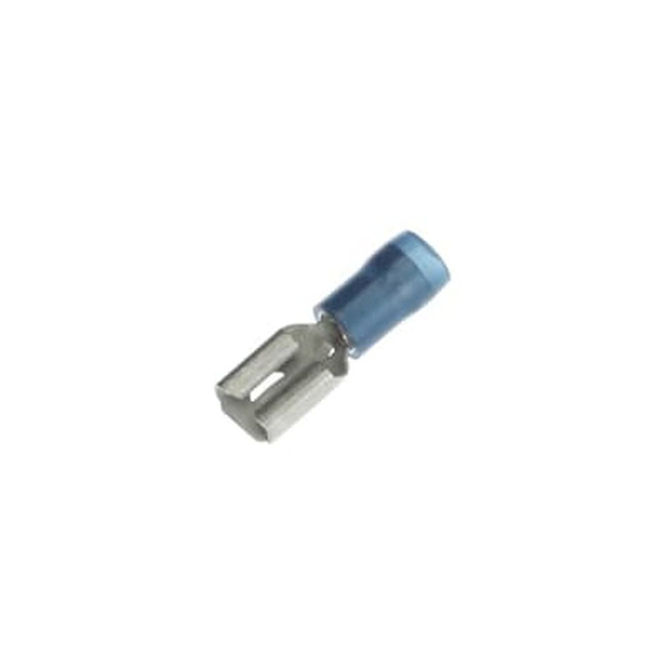Sta-Kon Nylon Insulated Disconnect Terminal, 16-14 AWG, 0.250 in Tab, Blue, 1000 Pack